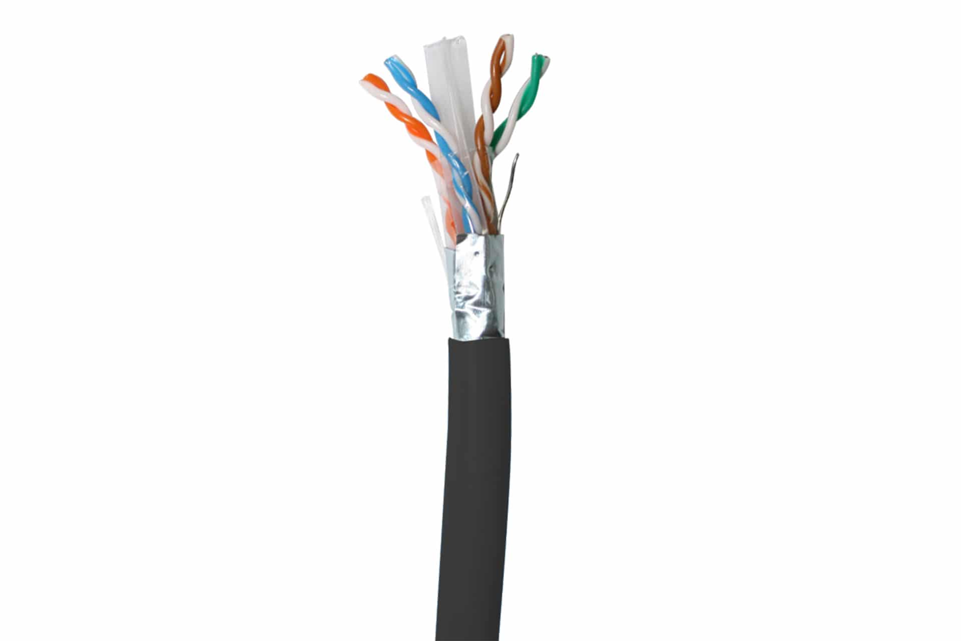 varonil Deshacer acero Cat 6 F/UTP PE External Cable