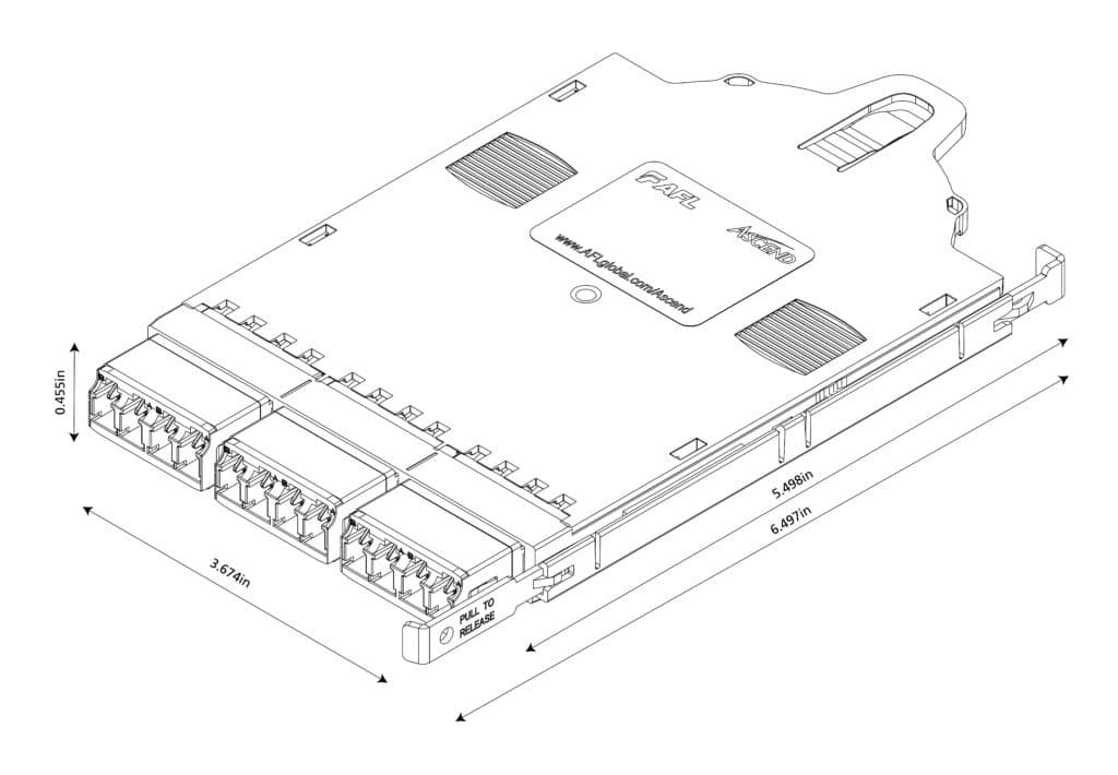 ASCEND® Splice Cassettes Drawing
