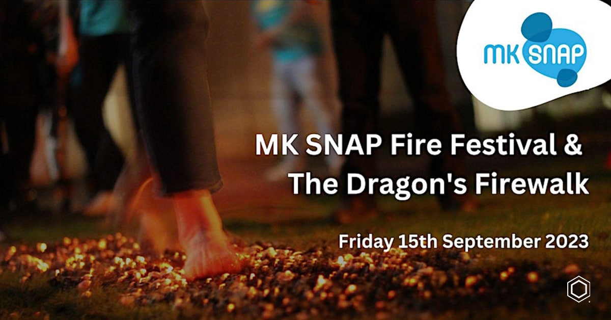 MK SNAP Dragon’s Firewalk 2023 Raises £1650 for Adults with Learning Disabilities